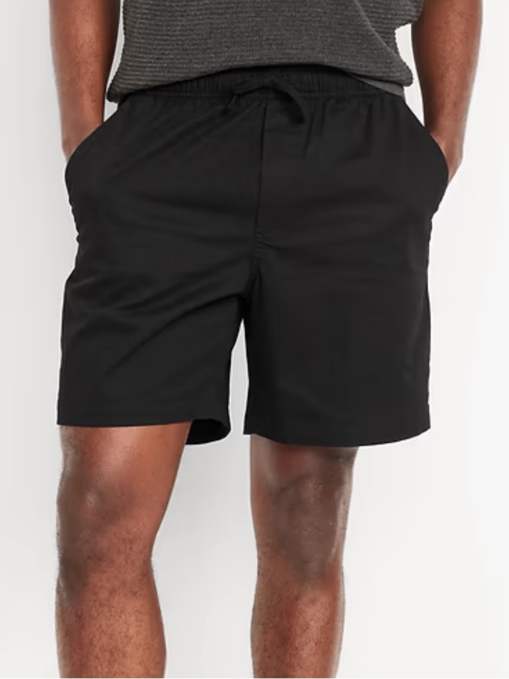 Old Navy Black Jogger Shorts with Elastic Waist